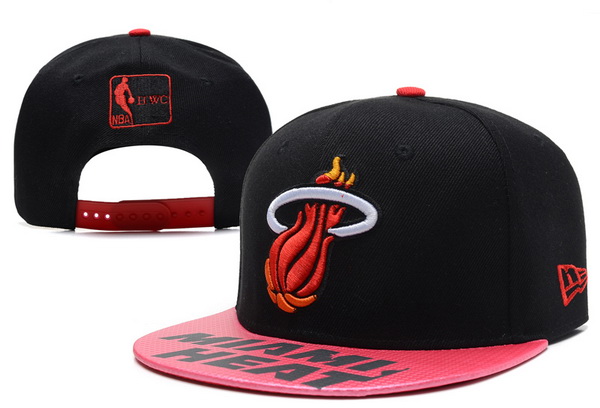 NBA Miami Heat NE Snapback Hat #200